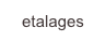 etalages